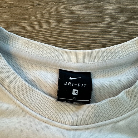 Nike Colorblock Plus Size Womens Crewneck Sweatshirt Retro 90s Style - Picture 4 of 13